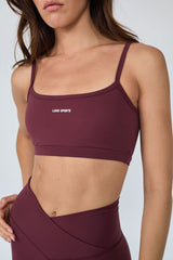 Strap Bra_Burgundy