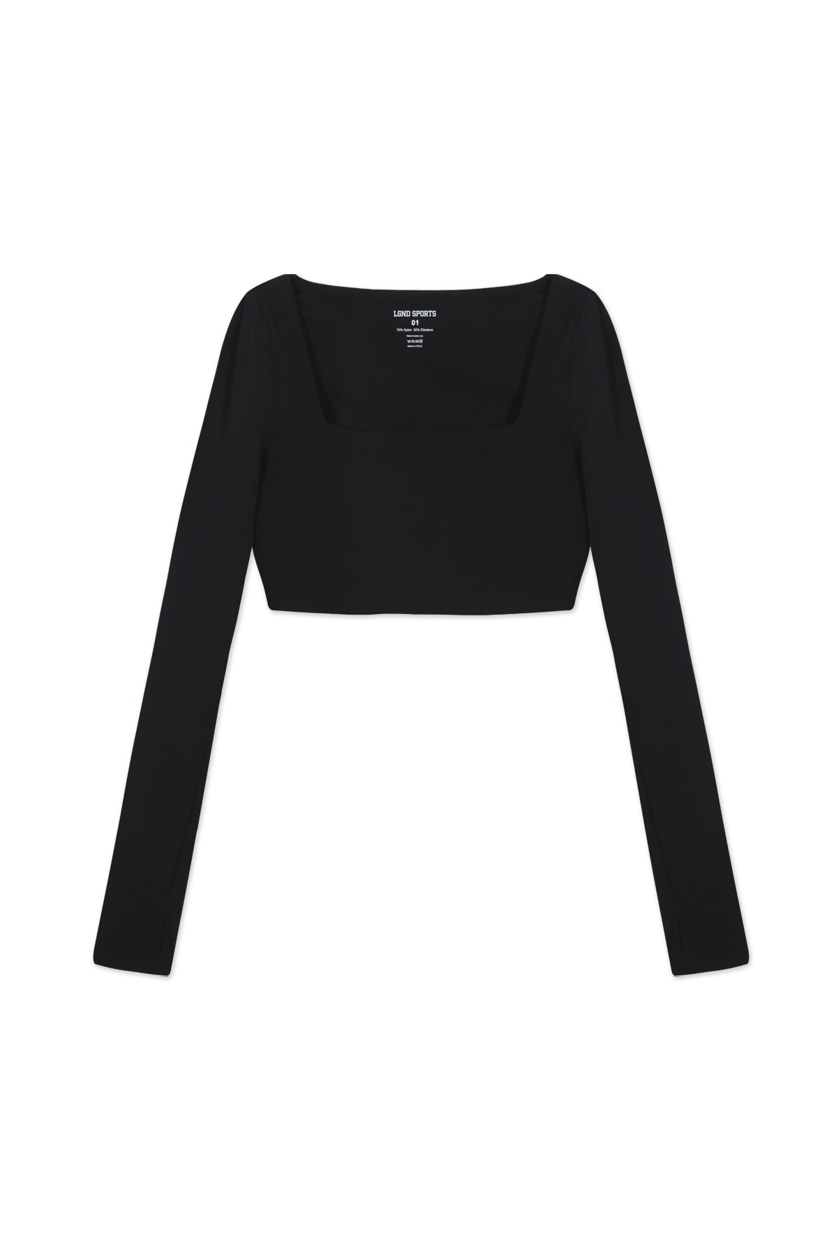 Long Sleeve_Bra Black
