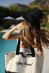 Black Raffia_Bucket Hat