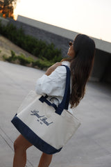 New Canvas Tote Bag Duo_Navy