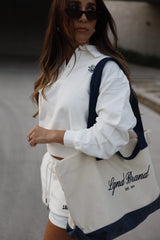 New Canvas Tote Bag Duo_Navy
