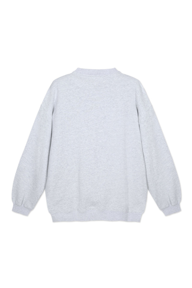 Sweatshirt_Light Gray Crewneck LGND BRAND