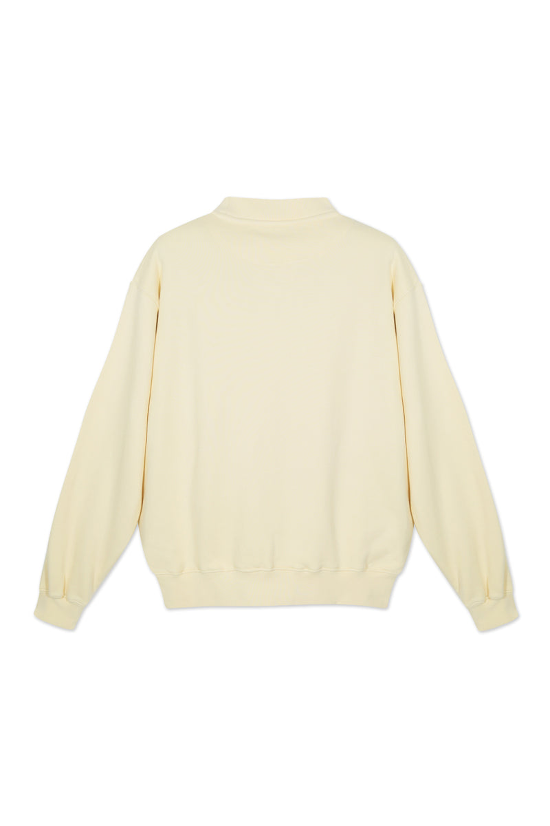 Sweatshirt_Yellow Crewneck Sport Club Insignia