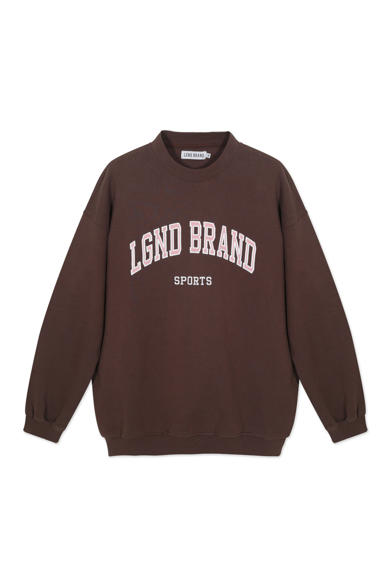 Sweatshirt_Coffee Crewneck Pink LGND BRAND