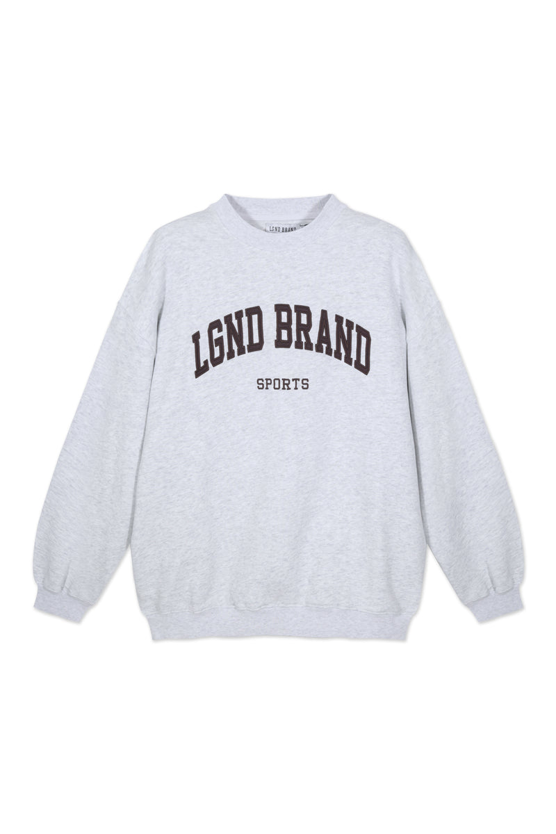 Sweatshirt_Light Gray Crewneck LGND BRAND