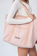 New Canvas Strap Tote Bag_Pink