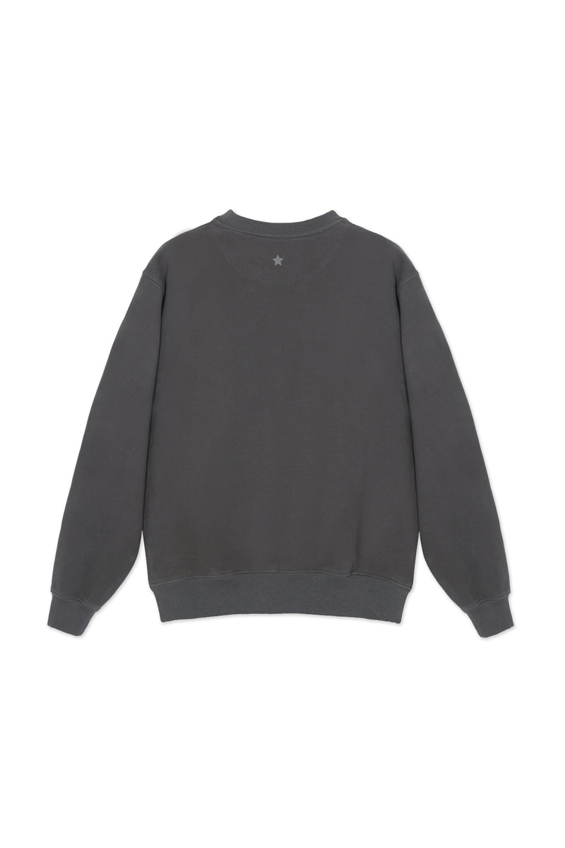 Sweatshirt_ Charcoal Crewneck Minimal LGND Brand