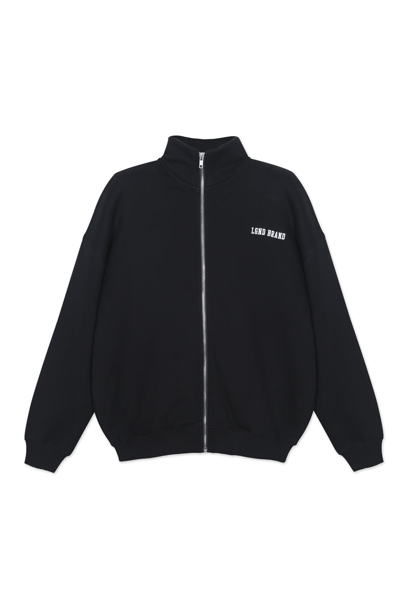 Sweatshirt_Black_Mock Neck LGND Brand