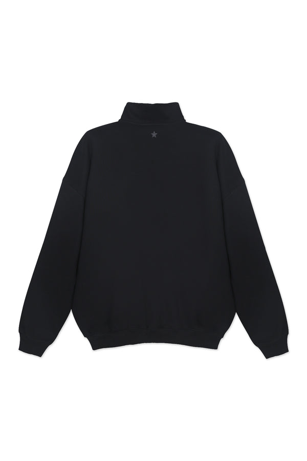 Sweatshirt_Black_Mock Neck LGND Brand