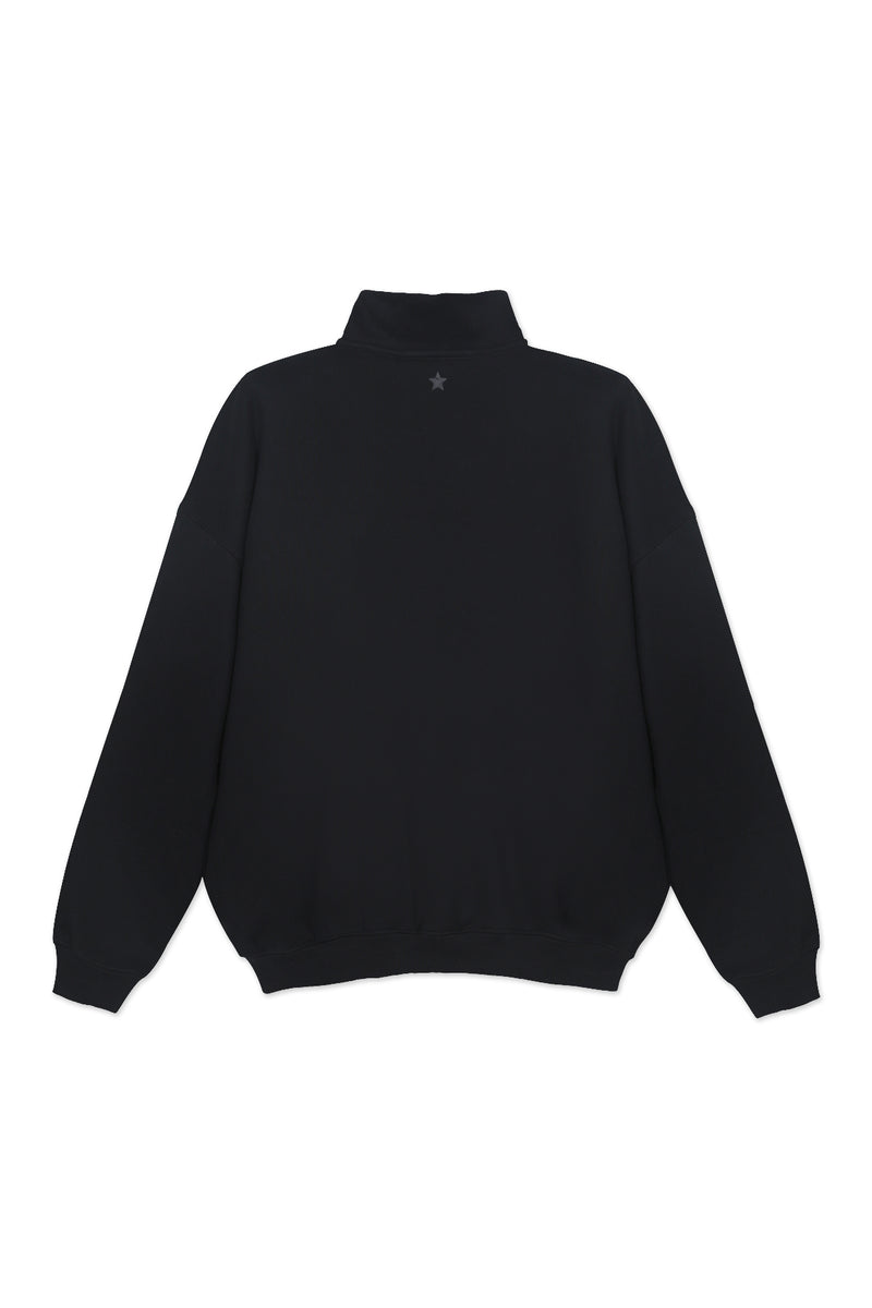 Sweatshirt_Black_Mock Neck LGND Brand