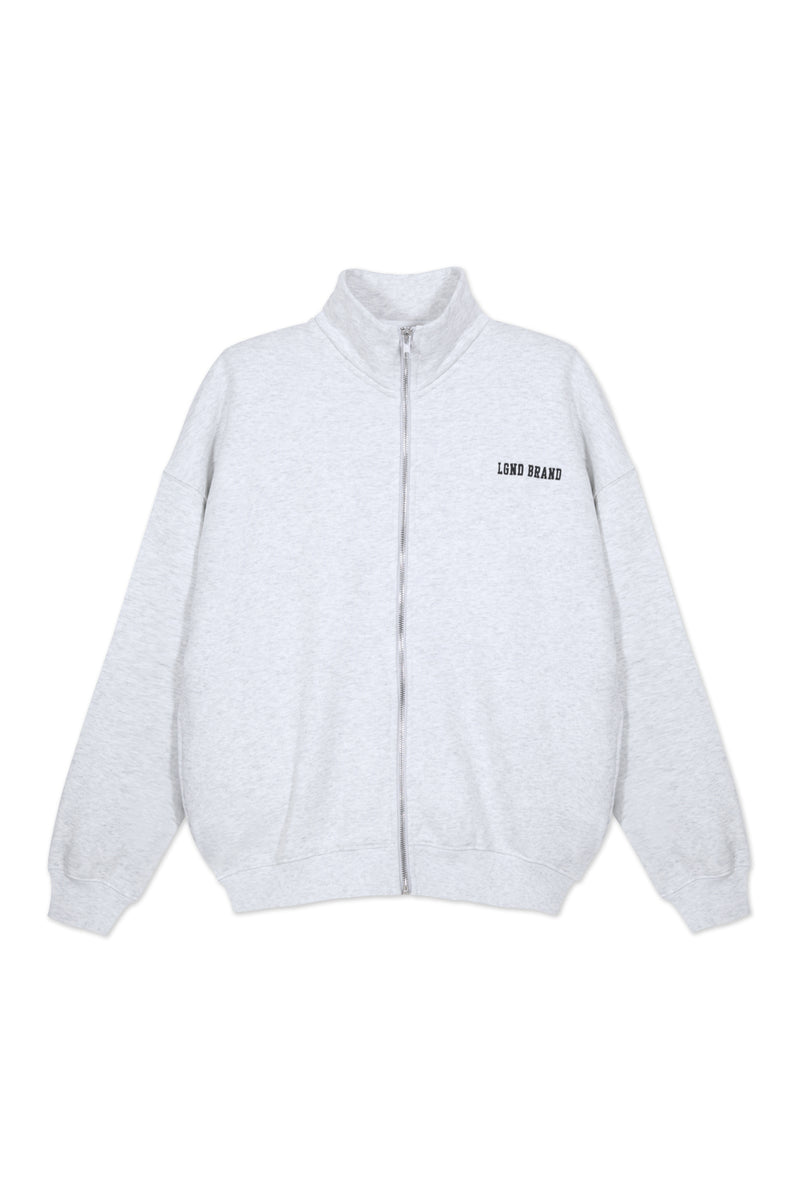 Sweatshirt_Light Gray_Mock Neck LGND Brand