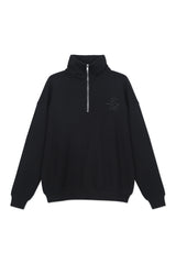 Sweatshirt_Black_Mock Neck LB