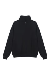 Sweatshirt_Black_Mock Neck LB