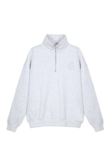 Sweatshirt_Light Gray_Mock Neck LB