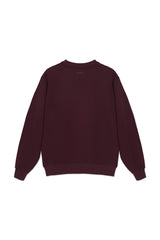Sweatshirt_ Burgundy Crewneck White LGND Sport Club