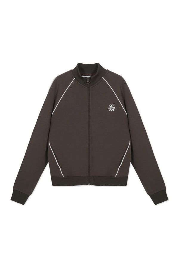 Sweat Jacket_Coffee Espresso LB