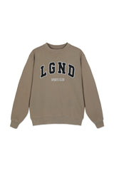 Sweatshirt_Taupek Crewneck Black LGND Sport Club