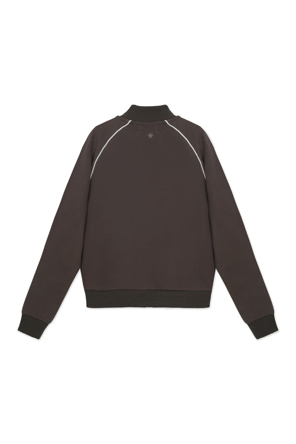 Sweat Jacket_Coffee Espresso LB