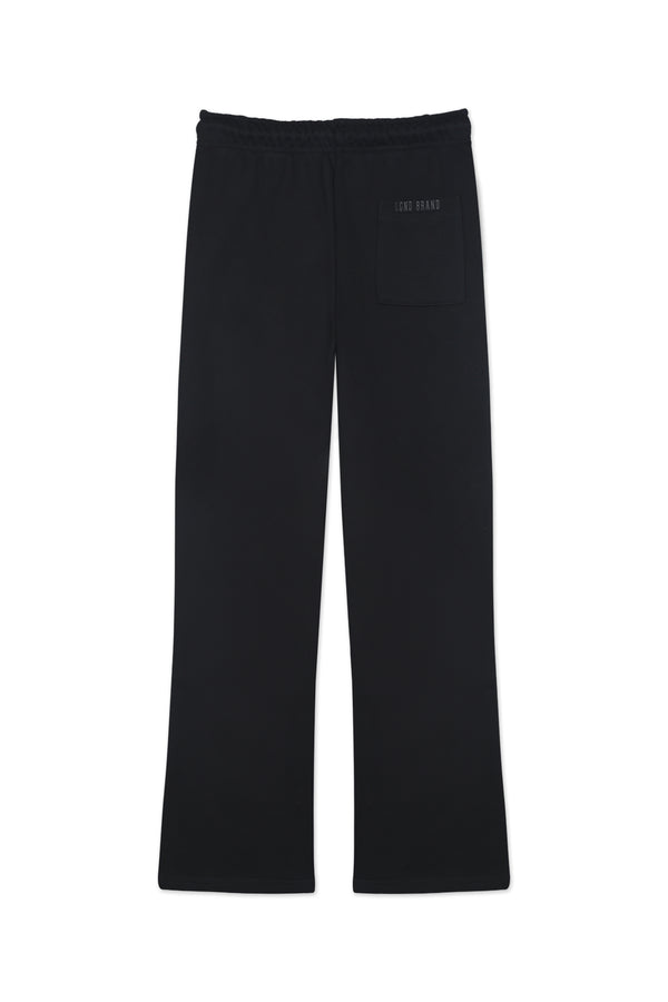 Straight Leg_Black Sweatpant