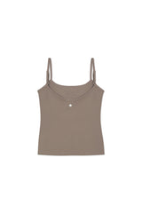 Strap Top_Taupe