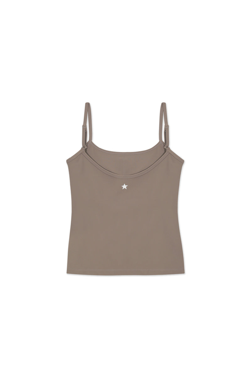 Strap Top_Taupe