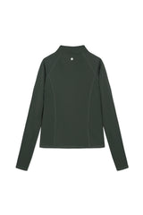 Long Sleeve_Zip Up New Green