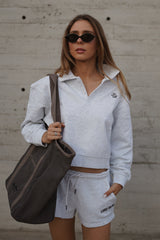 Sweat Short_Light Gray