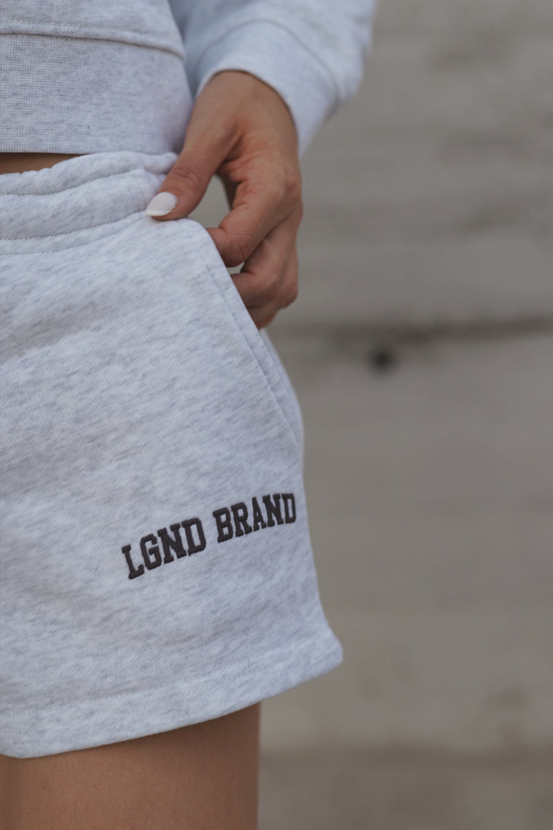 Sweat Short_Light Gray