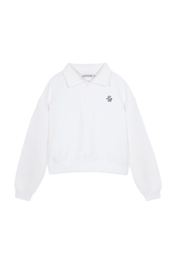 Polo Sweatshirt_Off White