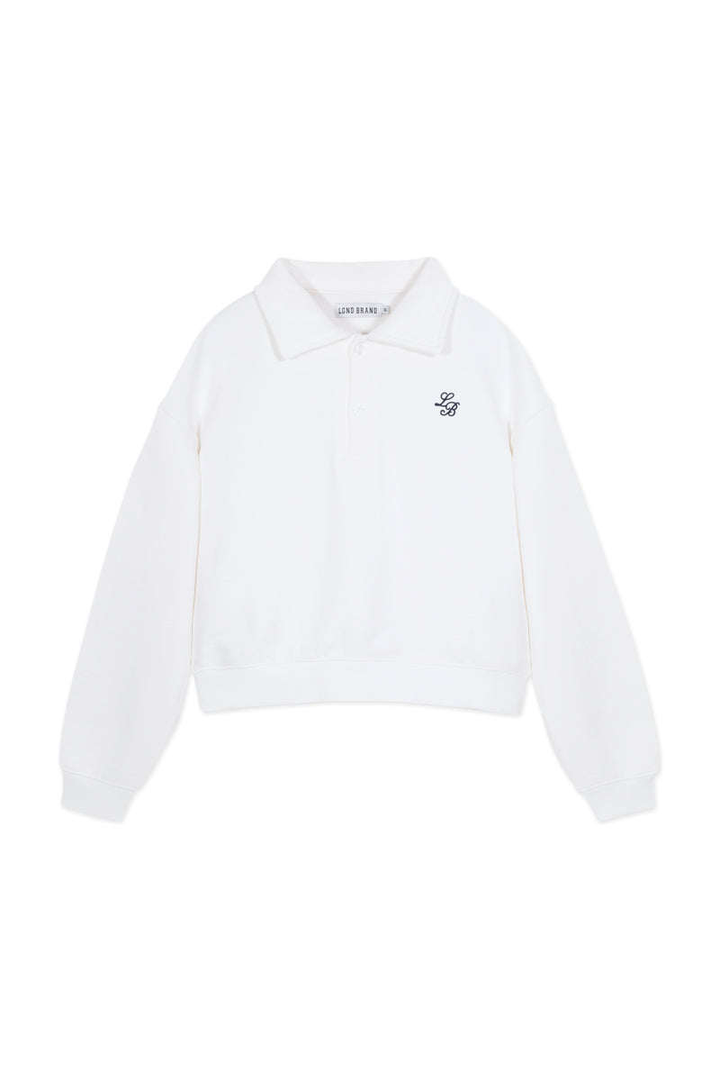 Polo Sweatshirt_Off White