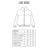 Sweat Jacket_Ribbon Mockneck Black