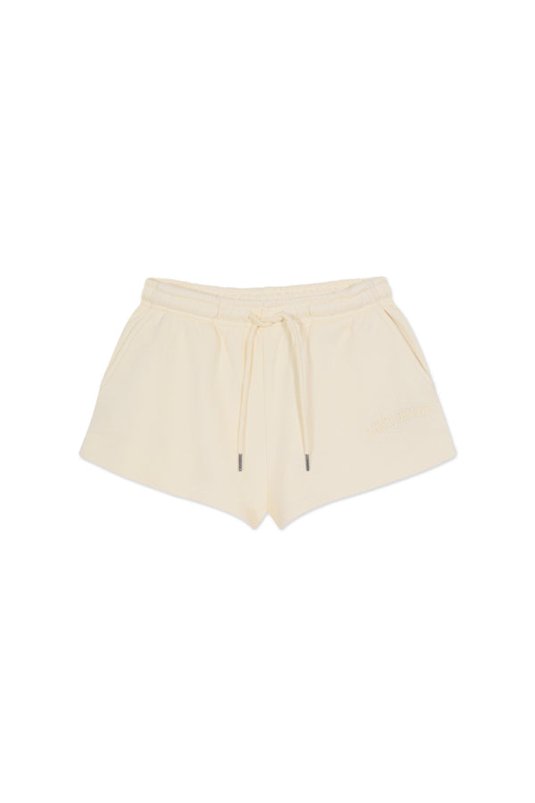 Sweat Short_Light Yellow