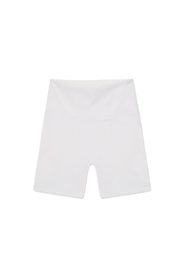Straight_Crop Short Off White