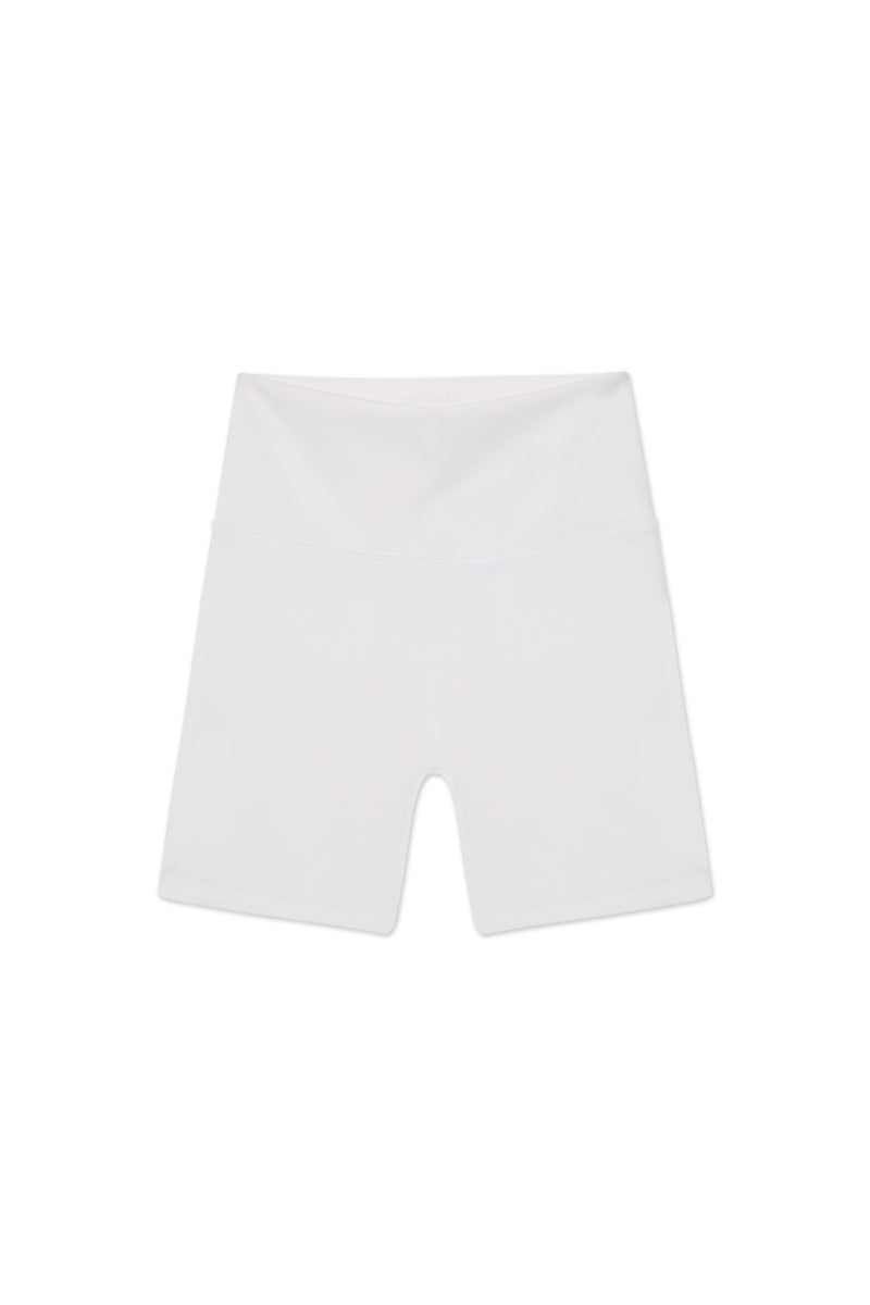 Straight_Crop Short Off White