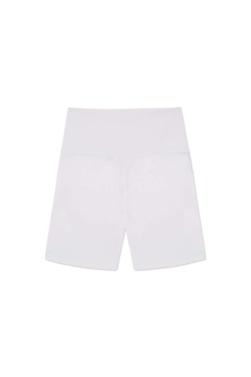 Straight_Crop Short Off White