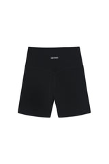 Straight_Crop Short Black