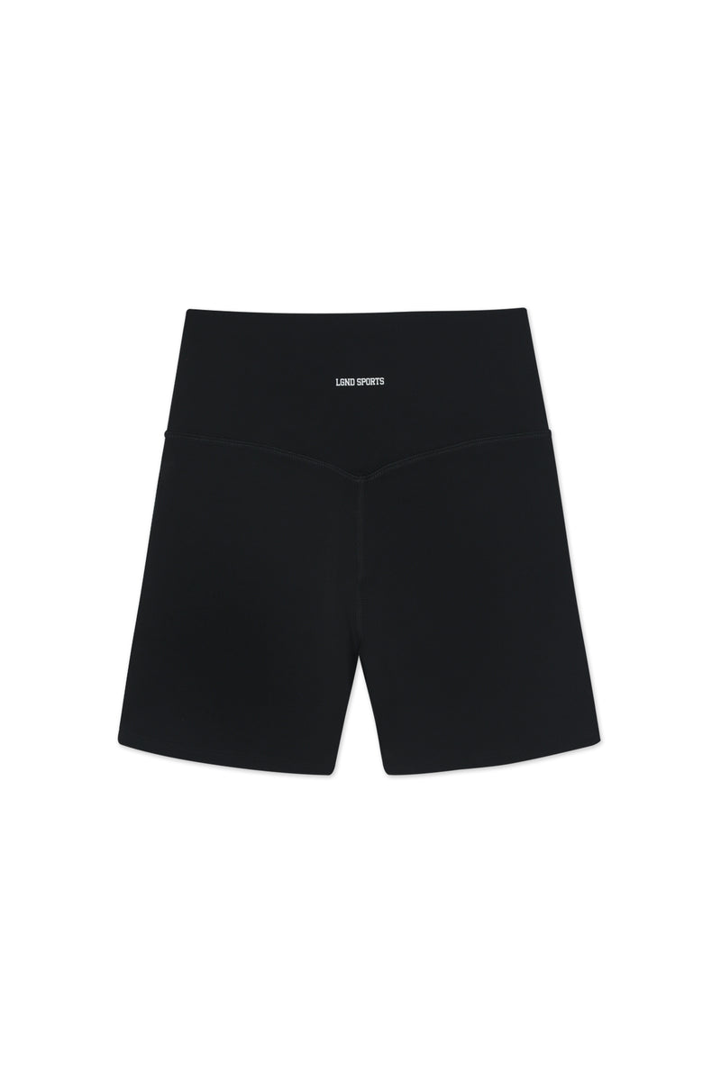 Straight_Crop Short Black