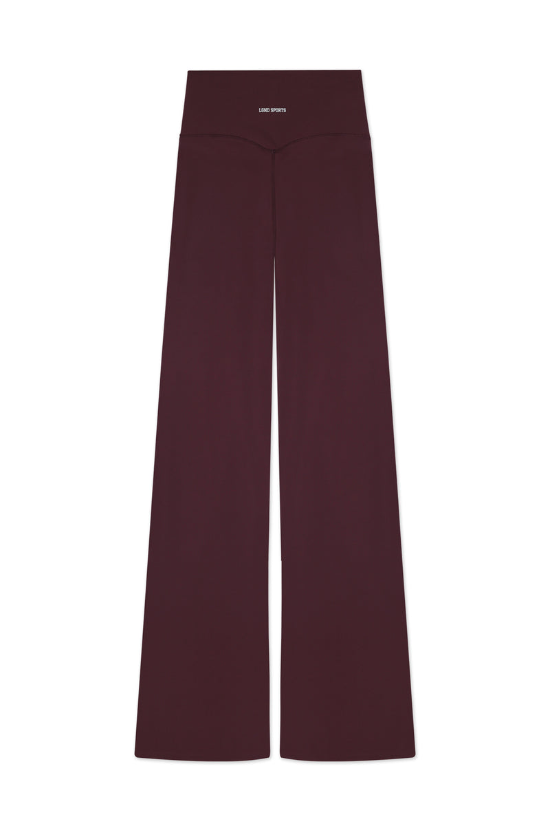 Straight Leg_Legging Burgundy