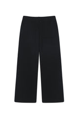 Straight Leg Relaxed_Black Sweatpant
