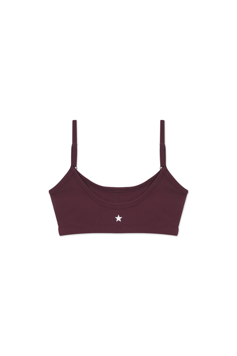 Strap Bra_Burgundy