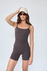 Strap Top_Coffee Espresso