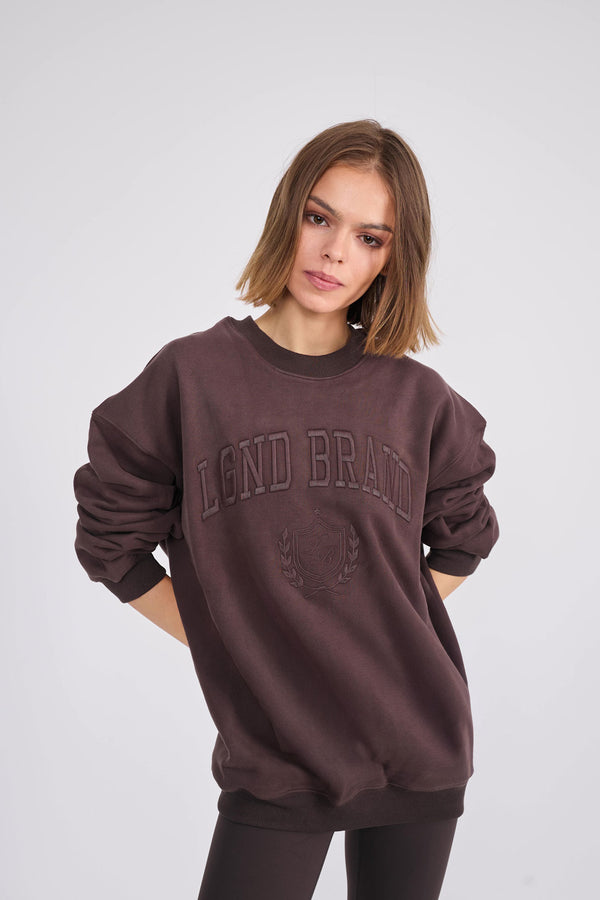 Sweatshirt_ Coffe Espresso Crewneck LB Insignia