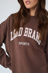 Sweatshirt_Coffee Crewneck Pink LGND BRAND