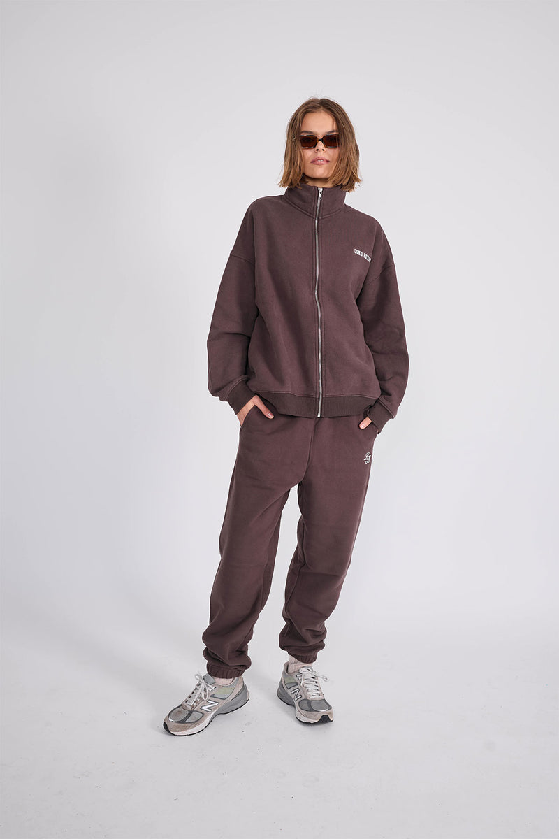 Sweatshirt_Coffee Espresso_Mock Neck LGND Brand