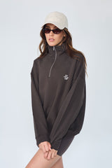 Sweatshirt_Coffee_Mock Neck LB