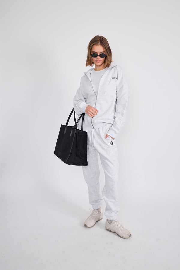 Sweatshirt_Light Gray_Mock Neck LGND Brand