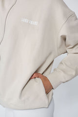 Sweatshirt_Sand_Mock Neck LGND Brand