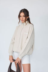 Sweatshirt_Sand_Mock Neck LGND Brand