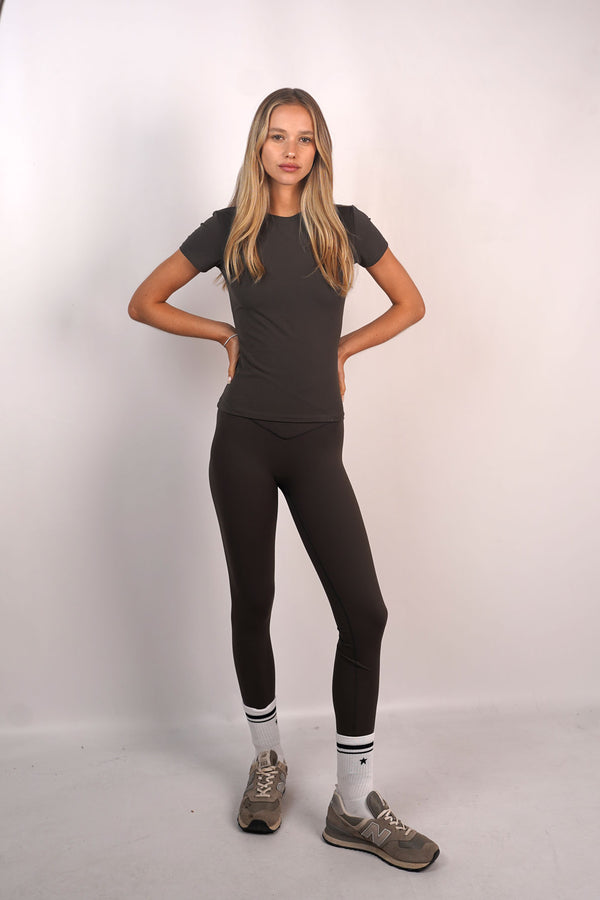 T-Shirt_Short Coffee Espresso