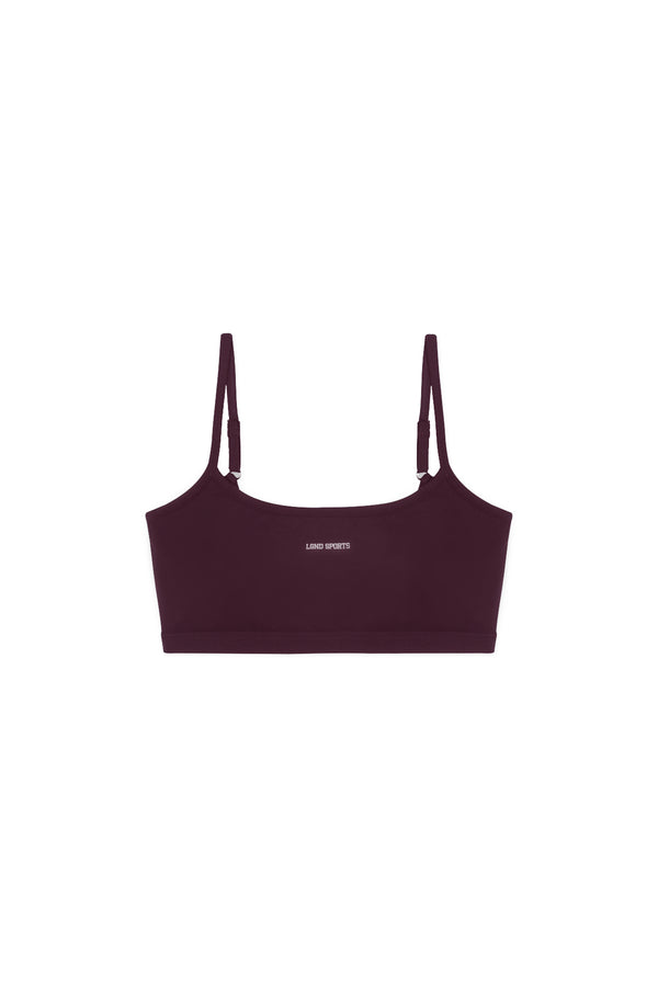 Strap Bra_Burgundy